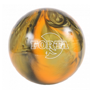 Pro Bowl Forta - Gold/Orange/Black - Urethane Bowling Ball