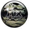 Storm Mix - Black/Siver - Urethane Bowling Ball - view 1