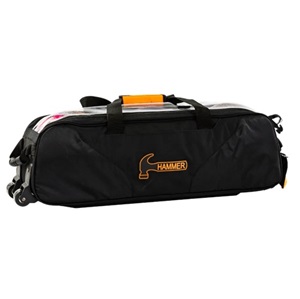 Hammer Triple Tote Bag - Black/Orange