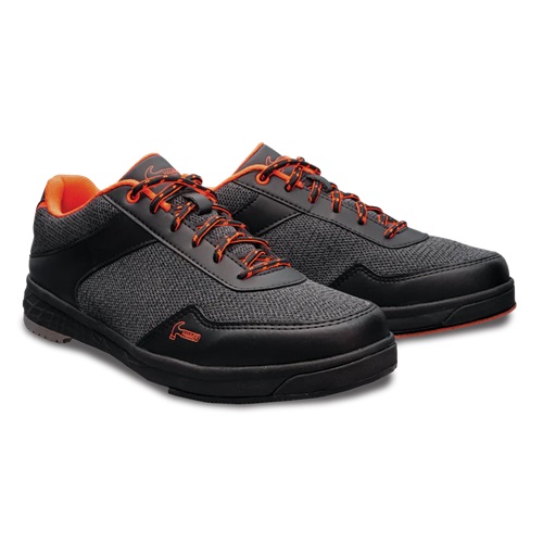 Orange and black bowling shoes on sale