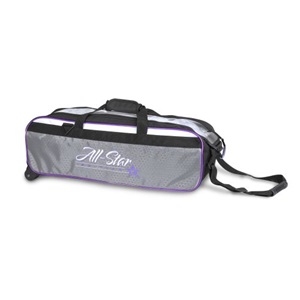 Roto-Grip 3-Ball Travel Tote Bag - White/Purple