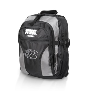 Storm Deluxe Backpack - Black/Silver