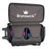 Brunswick Quest Double Roller Bag - Black - view 3